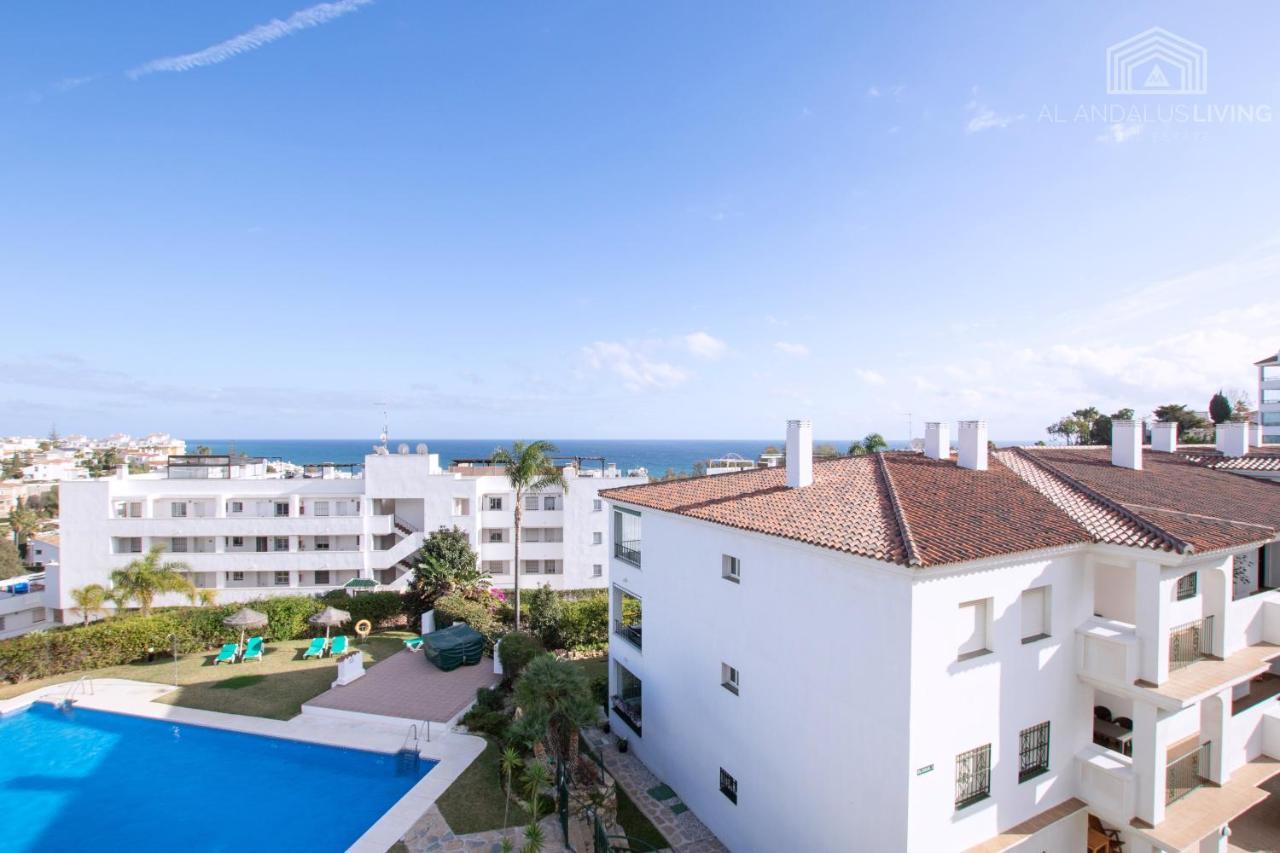 Scandinavian Style Apartment With Amazing Sea Views And South West Facing Sunny Terrace In Miraflores Walking Distance To The Beach! Málaga Exterior foto